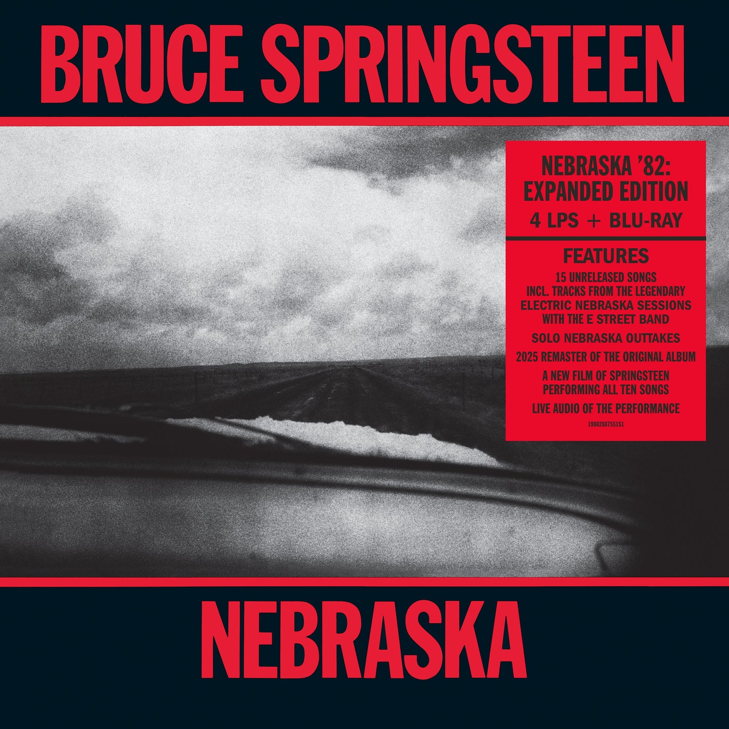 NEBRASKA ’82: EXPANDED EDITION 4LP VINYL + BLU-RAY