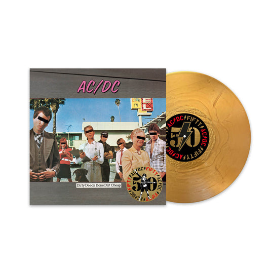 DIRTY DEEDS DONE DIRT CHEAP (GOLD NUGGET) VINYL