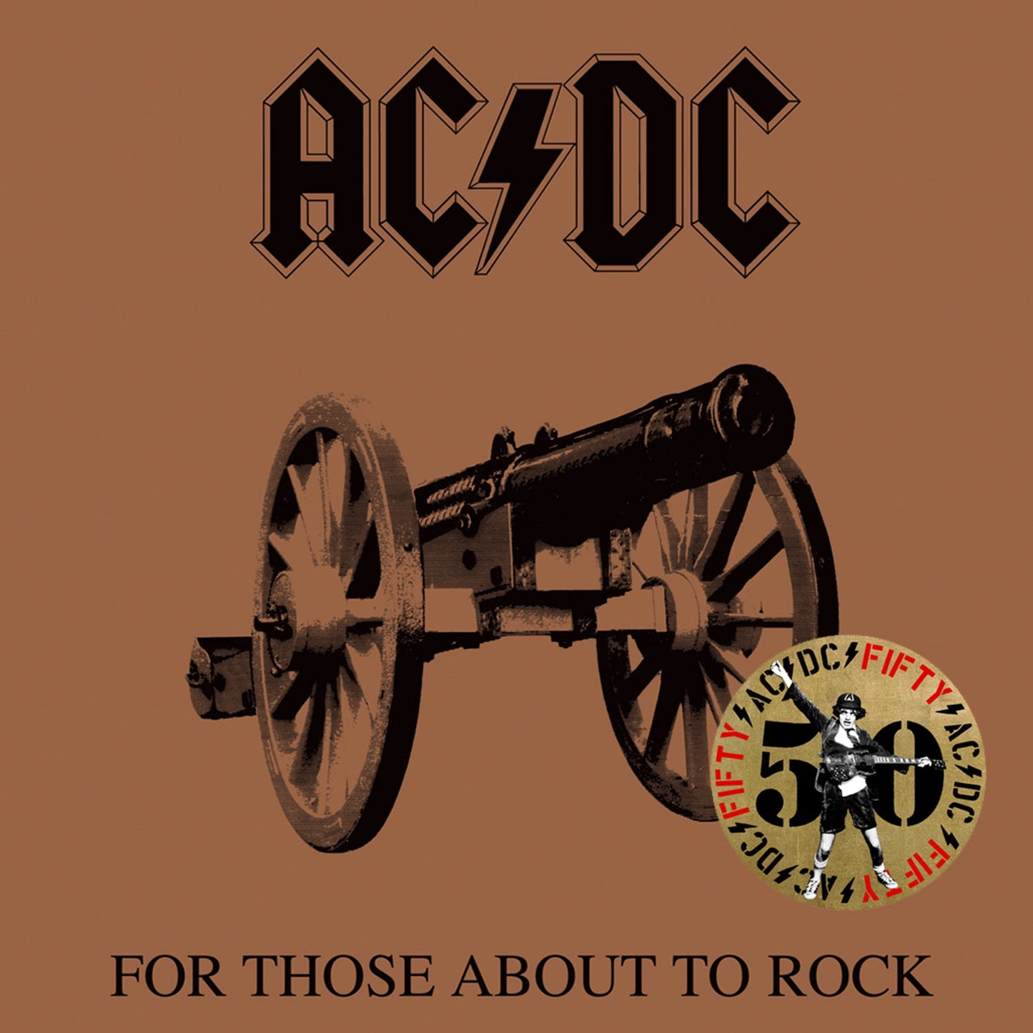 FOR THOSE ABOUT TO ROCK WE SALUTE YOU (GOLD NUGGET) VINYL