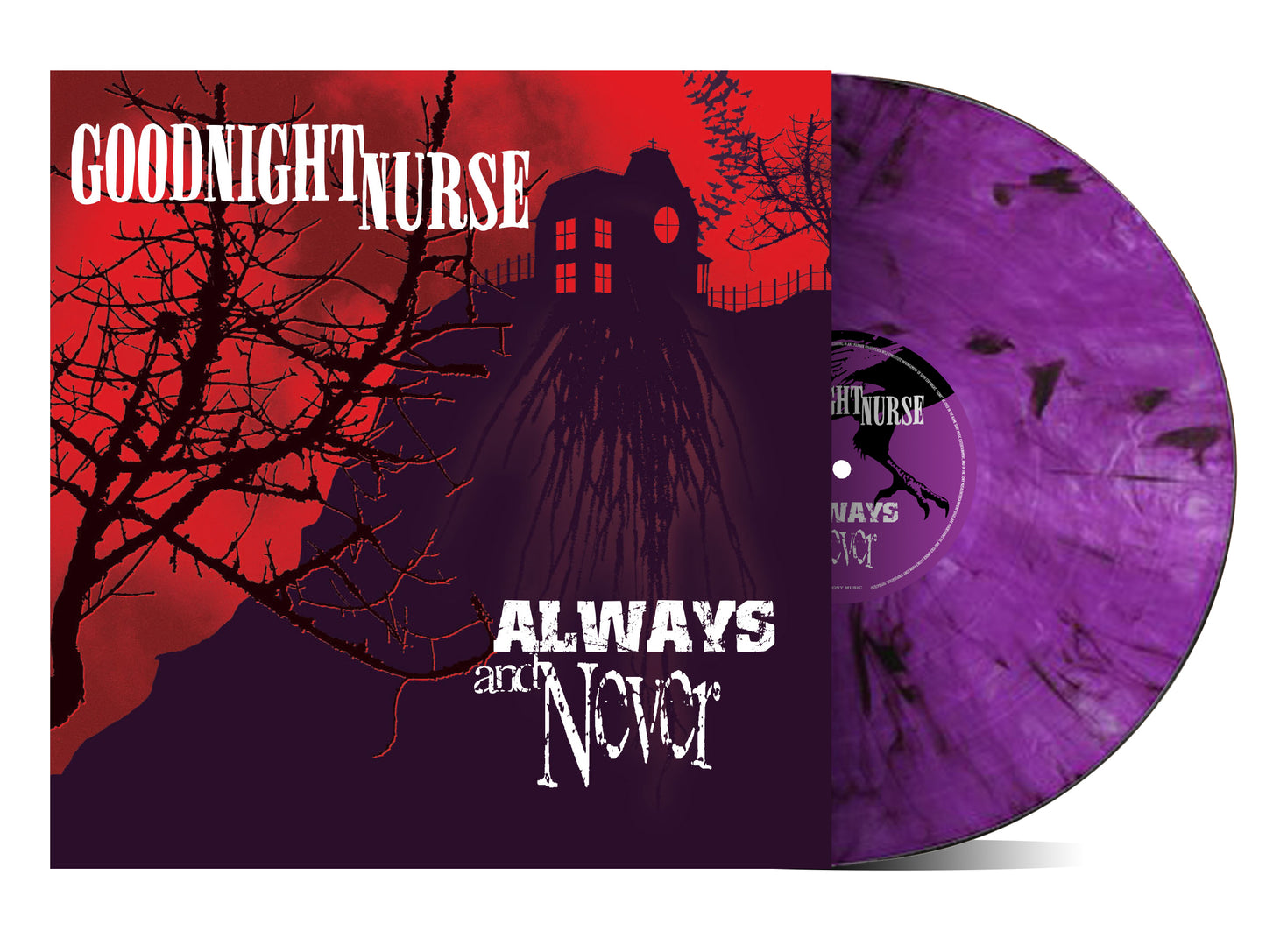 Preorder: Goodnight Nurse - Always & Never - Limited Edition Black/Purple Vinyl