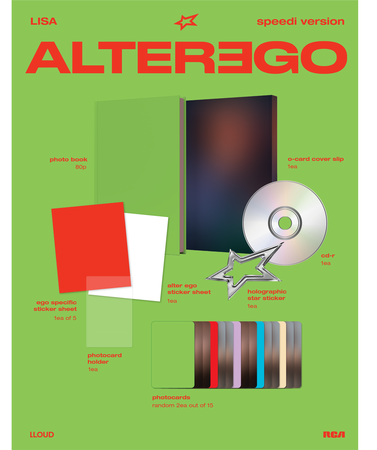 ALTER EGO - SPEEDI VERSION (DELUXE HARDCOVER PHOTOBOOK) CD