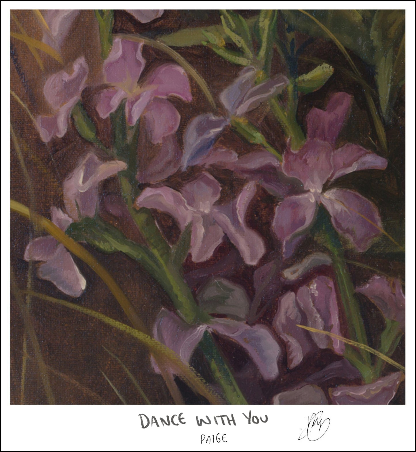 DANCE WITH YOU ART PRINT - SIGNED BY PAIGE