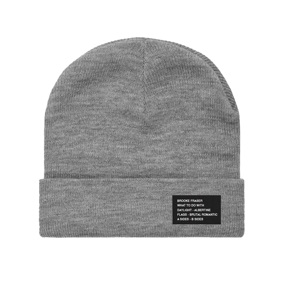 Brooke Fraser Discography Beanie (Price in NZD)