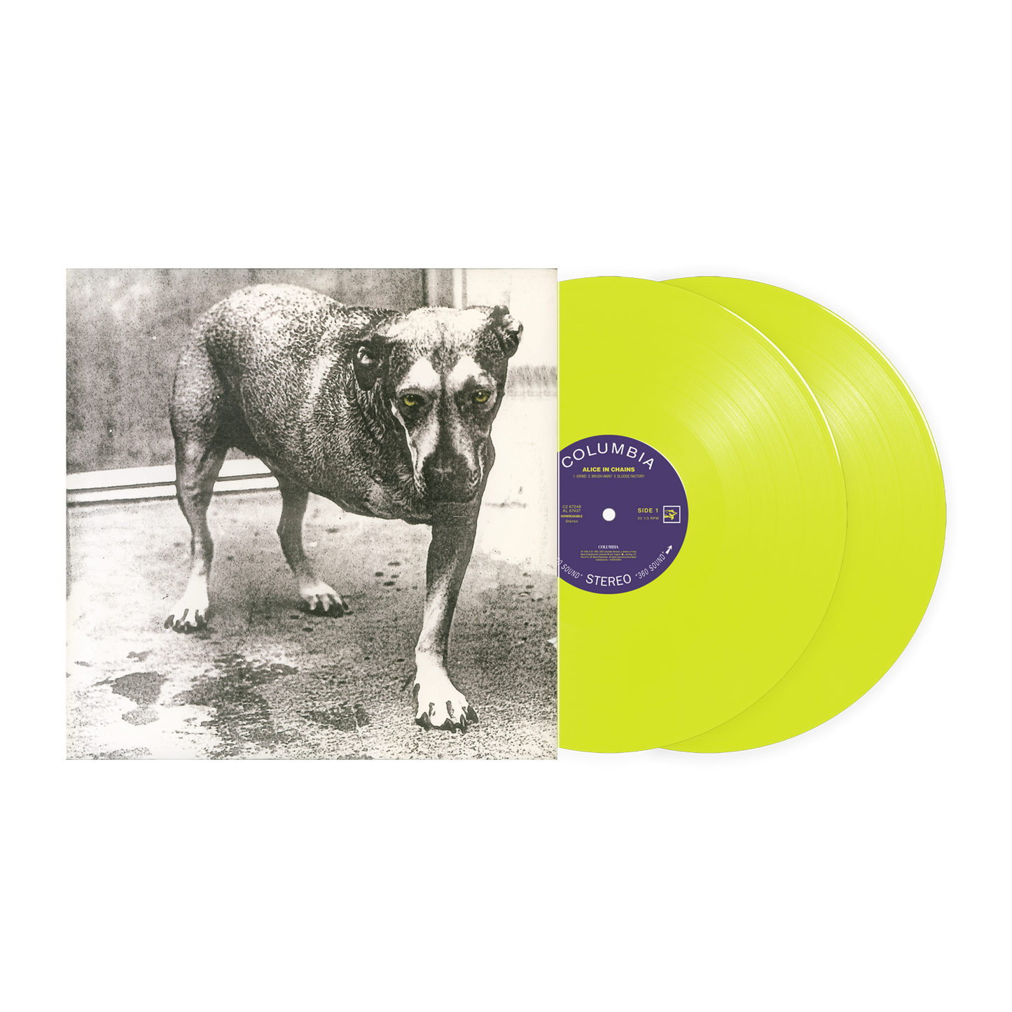 ALICE IN CHAINS (30th ANNIVERSARY) NEON YELLOW TRANSPARENT 2LP