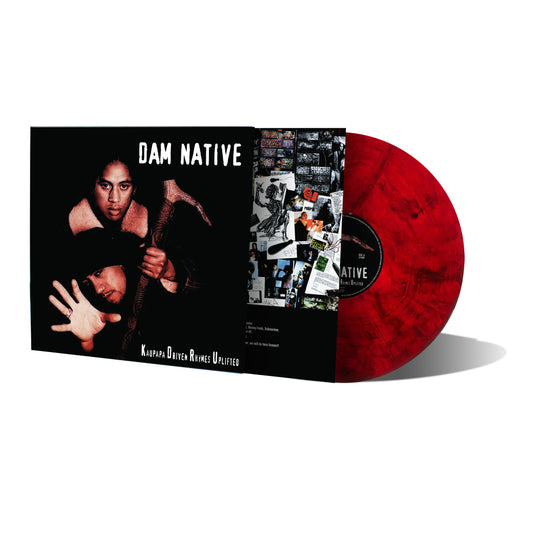 KAUPAPA DRIVEN RHYMES UPLIFTED (RED AND BLACK MARBLED) VINYL