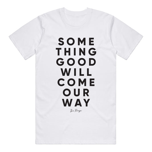 Bic Runga - White Something Good Tee