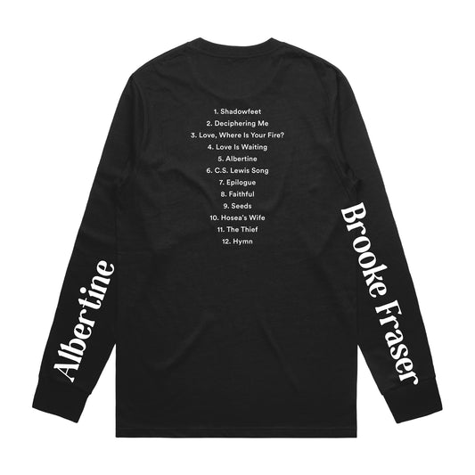 Brooke Fraser 'Albertine: Anniversary Edition' Longsleeve Tee (Price in NZD)