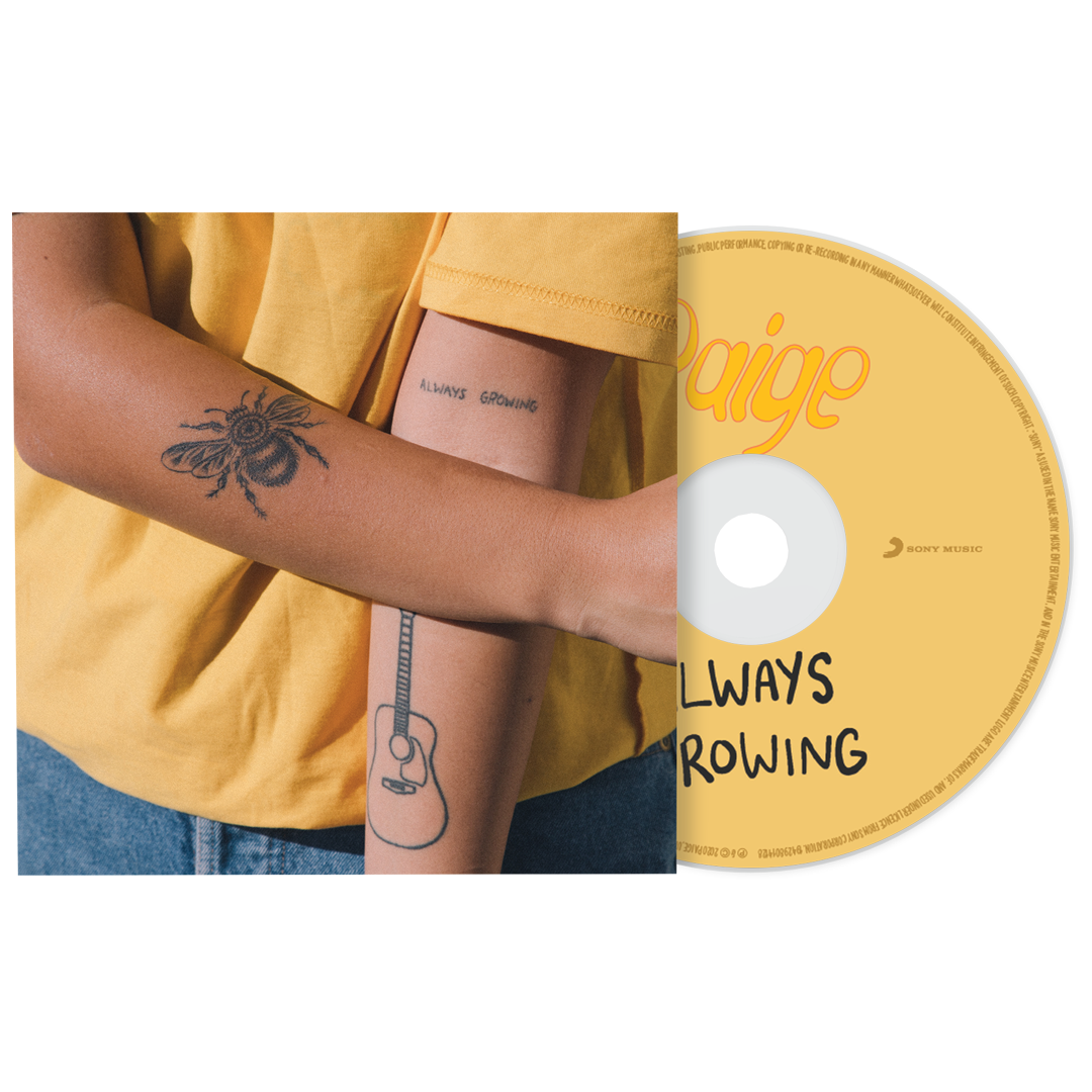 ALWAYS GROWING CD (SIGNED)